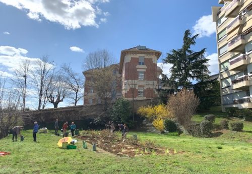 2019-2020 Jardiner avec ses voisins les terrasses du levant, copropriété à Lyon